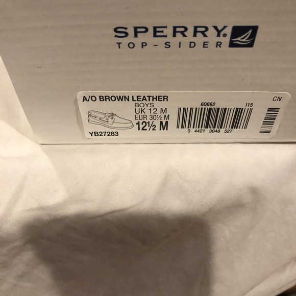 Sperry Ellis casual show youth boys size 12.5